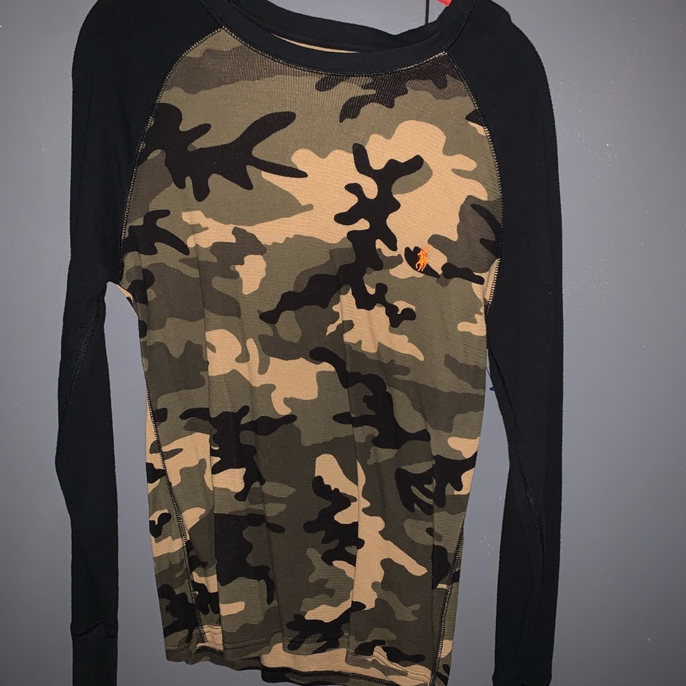 Polo Ralph Lauren Men’s Camo Thermal Waffle Shirt